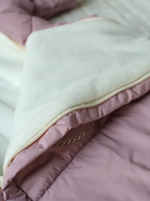 Eco Line Fabric Конверт на выписку осень, розовый, фото 6