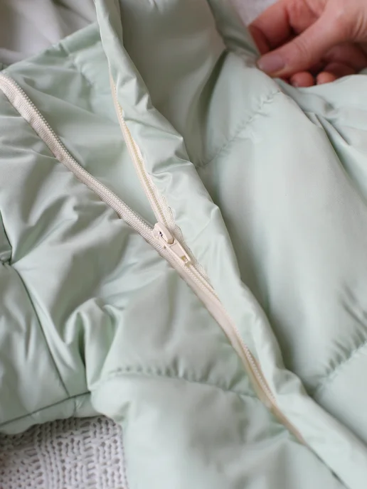 Eco Line Fabric Конверт на выписку осень, зеленый, фото 6