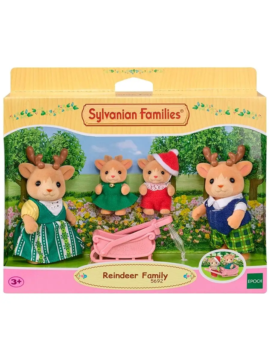 Набор Семья оленей 5692 Sylvanian Families 147673466 купить за 3 194 ₽ в  интернет-магазине Wildberries