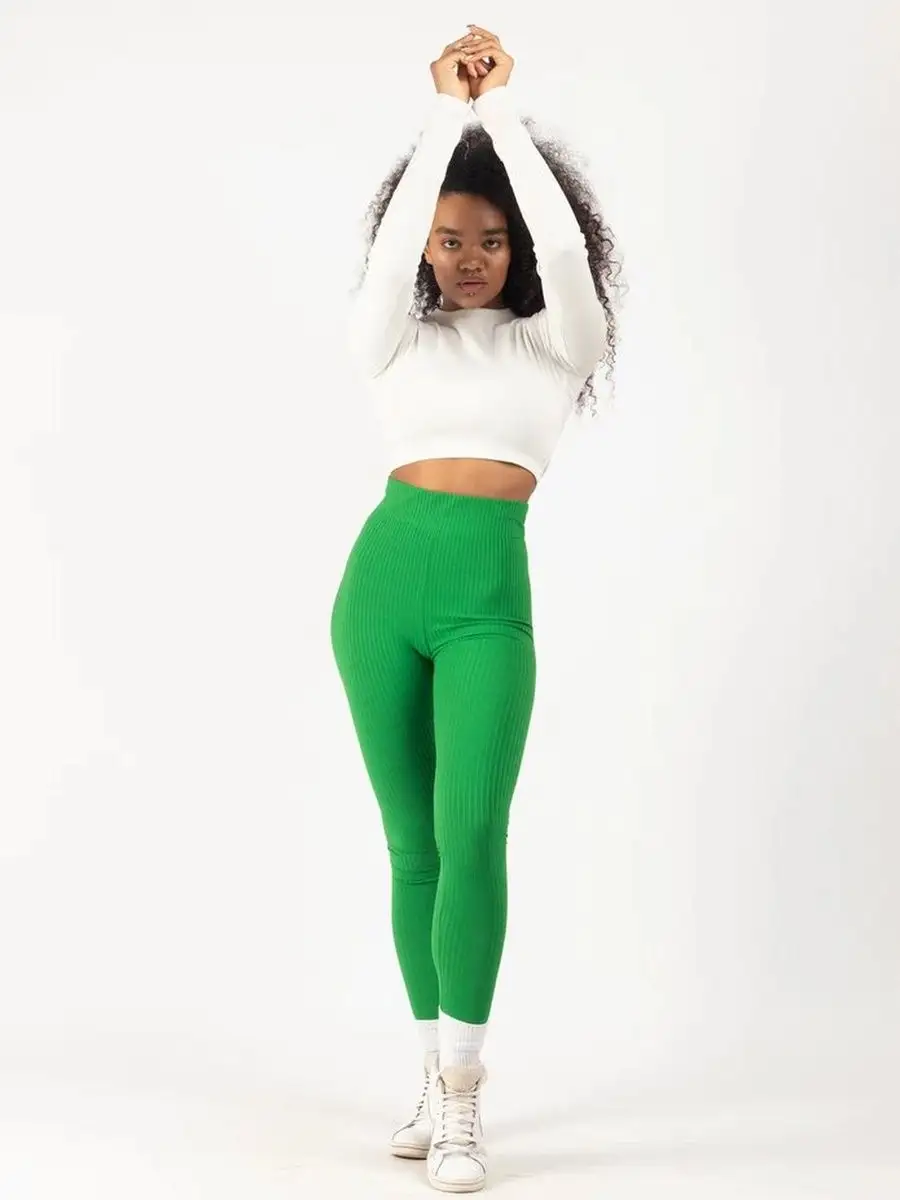 Green leggings hotsell in store