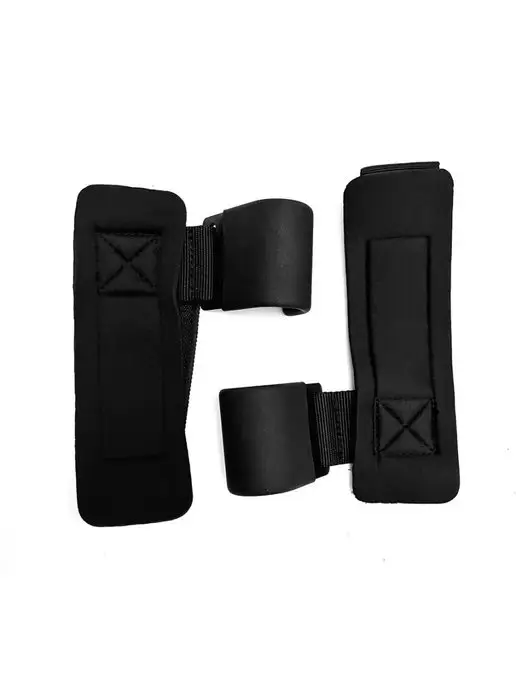 Eva Sport крюки для турника и тяги, черный, фото 2