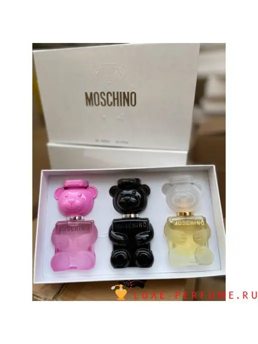 набор духов Moschino toy 3в1 90 мл, 90 мл, фото 3