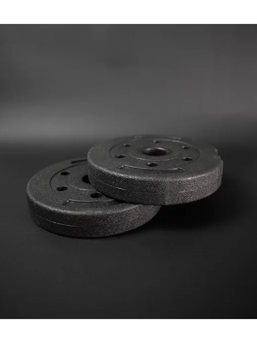 Barfits Комплект композитных дисков для гантелей d26 3 кг х2, 1 кг, фото 3