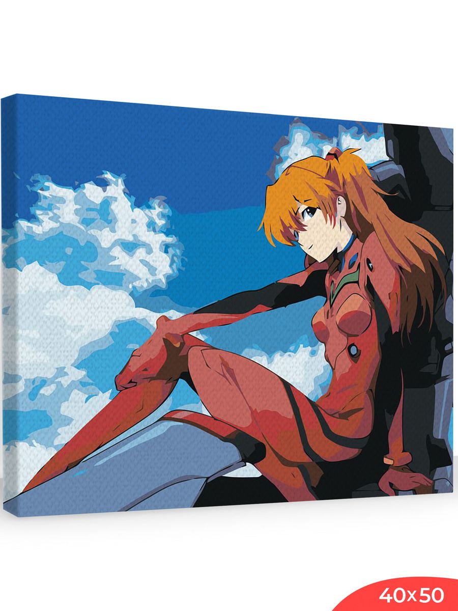 Картина по номерам evangelion