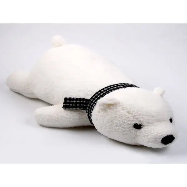 Мягкая игрушка-подушка "Медведь", 60 см, цвет белый