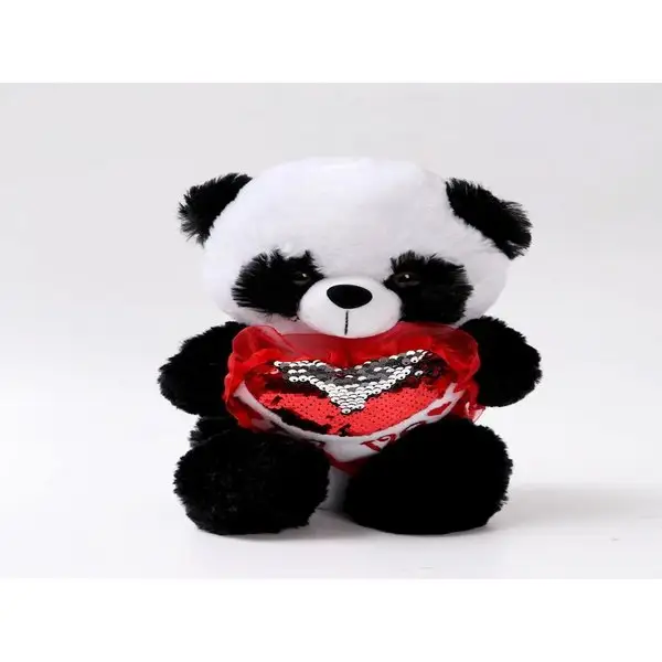Мягкая игрушка "Панда с сердцем", 30 см