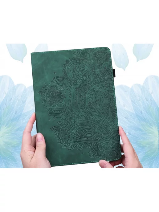 MyPads Чехол для планшета Xiaomi Redmi Pad с держателем для руки, зеленый, фото 3