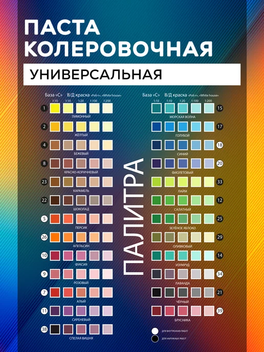 White_house Колер для краски универсальный №26, апельсин 100мл, 100 мл, фото 4