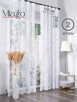 Тюль мрамор в спальню и в гостиную 150х250 (300х250) -2 шт MiaZZo 147823588 купить за 1 091 ₽ в интернет-магазине Wildberries