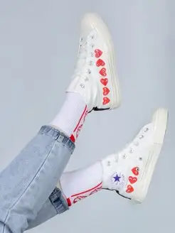 Кеды высокие кроссовки летние Converse 147825854 купить за 487 ₽ в интернет-магазине Wildberries