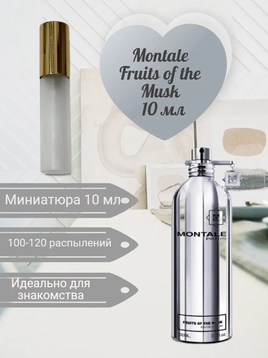 Montale Fruits of the Musk 10 мл Parfumeroff 147867479 купить в  интернет-магазине Wildberries