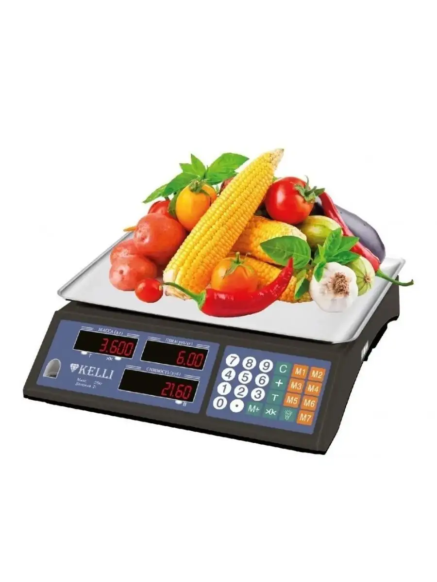 Торговые весы до 35 кг KL-1501