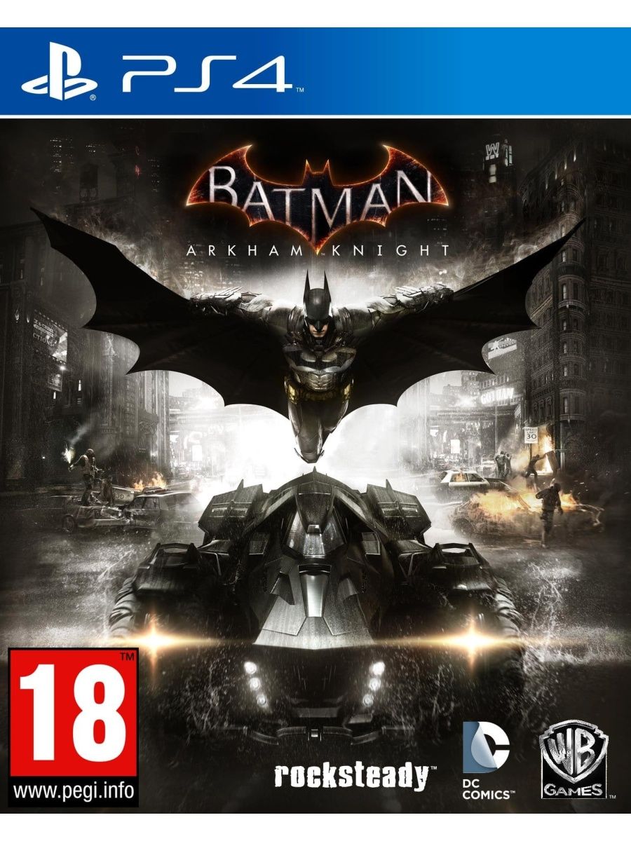 Batman: Arkham Knight игра на playstation 4 sony диск PS4 ИгроРай 147950642  купить за 1 781 ₽ в интернет-магазине Wildberries