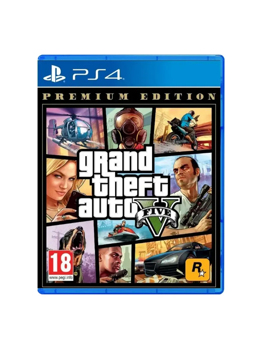 Grand Theft Auto V Premium Online Edition игра на PS4 PS5 ИгроРай 147955933  купить за 1 854 ₽ в интернет-магазине Wildberries