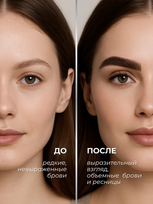 Essem Hair Studio Professional Краска для бровей и ресниц стойкая, коричневая, коричневый, фото 5
