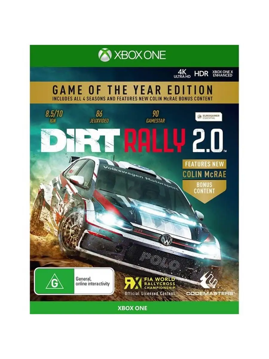 Игра DiRT Rally 2.0 для Xbox Microsoft 147965915 купить за 1 493 ₽ в  интернет-магазине Wildberries