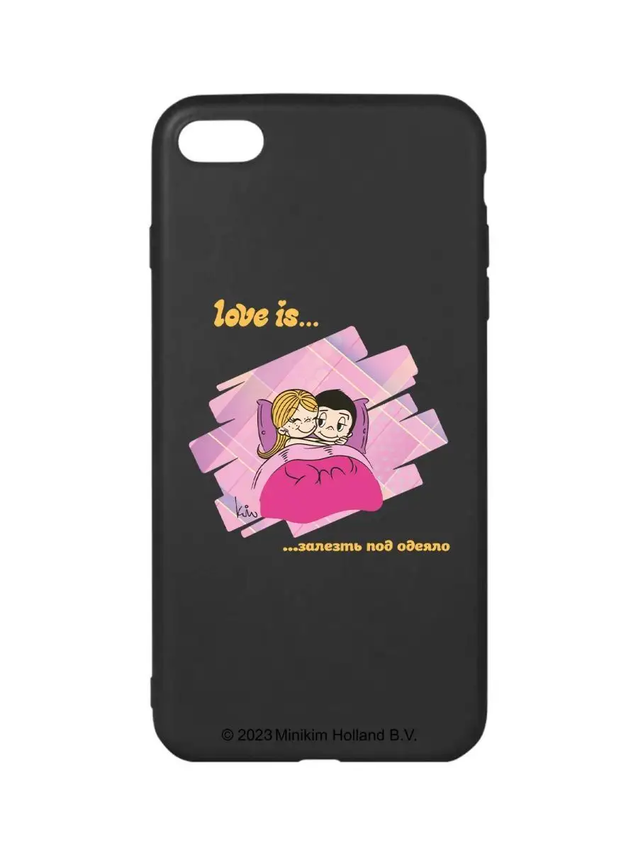 Чехол на iPhone 6s PLUS с принтом Love Is Casecreation 147971373 купить за  174 ₽ в интернет-магазине Wildberries