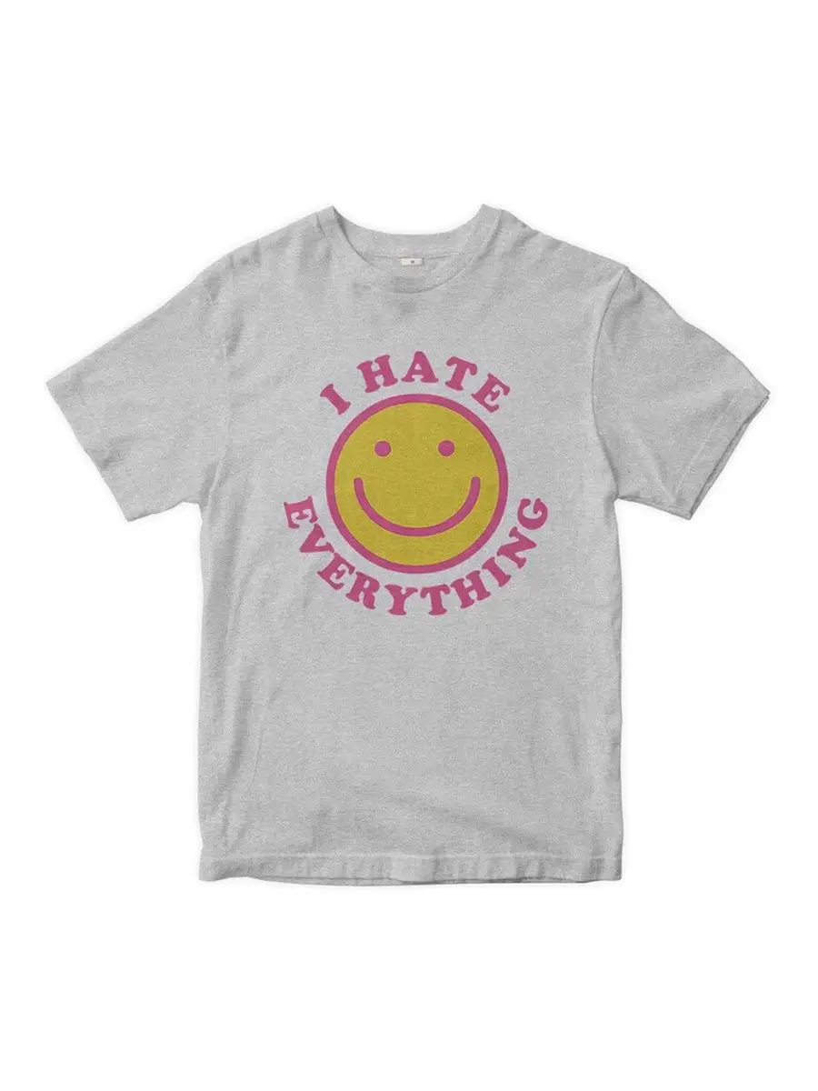 Футболка с принтом Ненавижу / I hate everything / Мужской DreamShirts  Studio 147978464 купить за 1 392 ₽ в интернет-магазине Wildberries