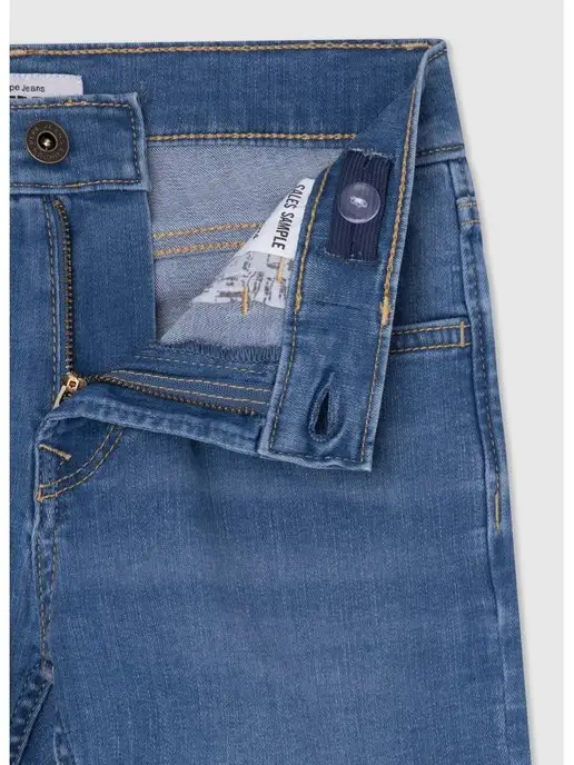 PEPE JEANS LONDON Джинсы прямые классические, синий, фото 3