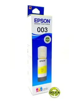 Оригинальные чернила 003 Yellow C13T00V498 C13T00S44A Epson 147996593 купить за 1 248 ₽ в интернет-магазине Wildberries