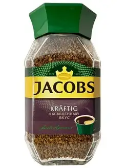 Jacobss kraftig кофе растворимый 200 гр Jacobss 148025045 купить за 706 ₽ в интернет-магазине Wildberries