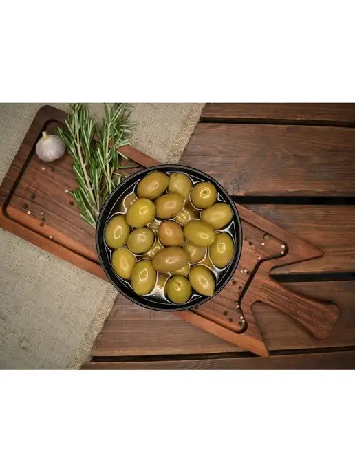Federici Оливки Федеричи крупные с косточкой, 300 г в стекле, 300 г, фото 2