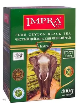 чай черный листовой 400г IMPRA 148055151 купить за 1 067 ₽ в интернет-магазине Wildberries