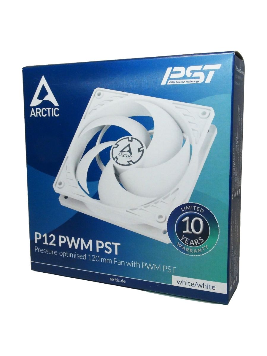 Arctic p12 pwm pst white