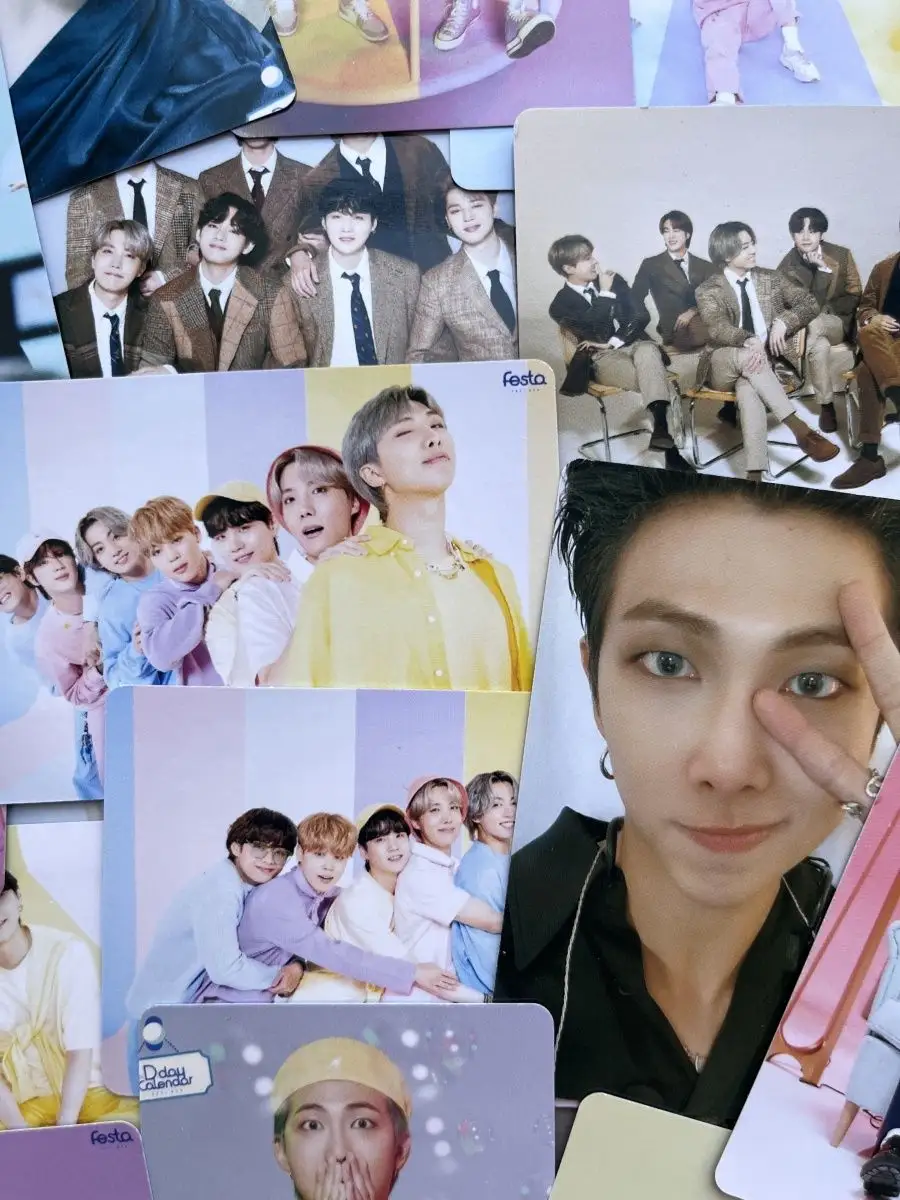 Открываем BTS: карточки с личной информацией, мыслями и мечтами из фестиваля Festa 2024