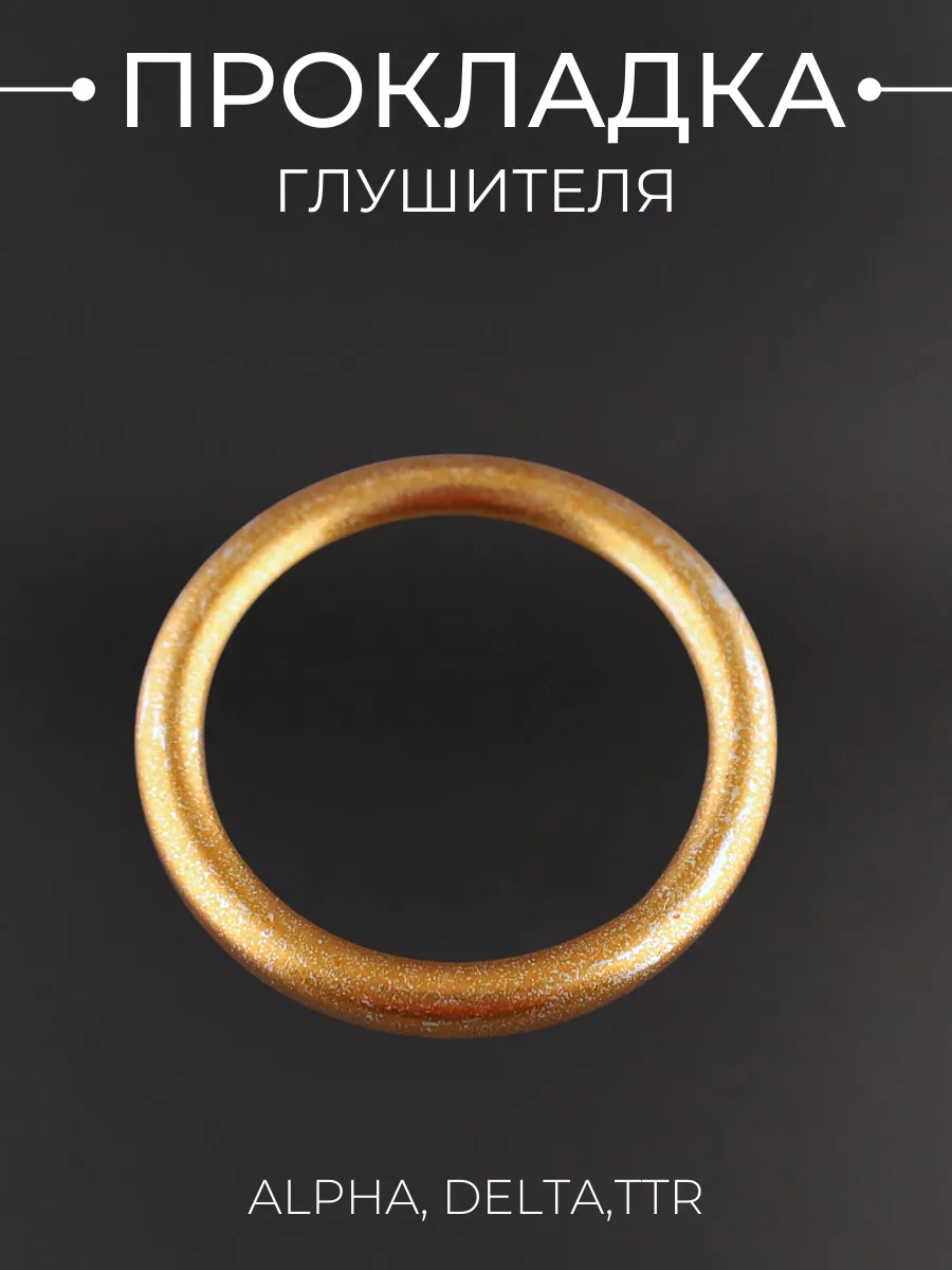 Прокладка глушителя Альфа,Дельта, TTR