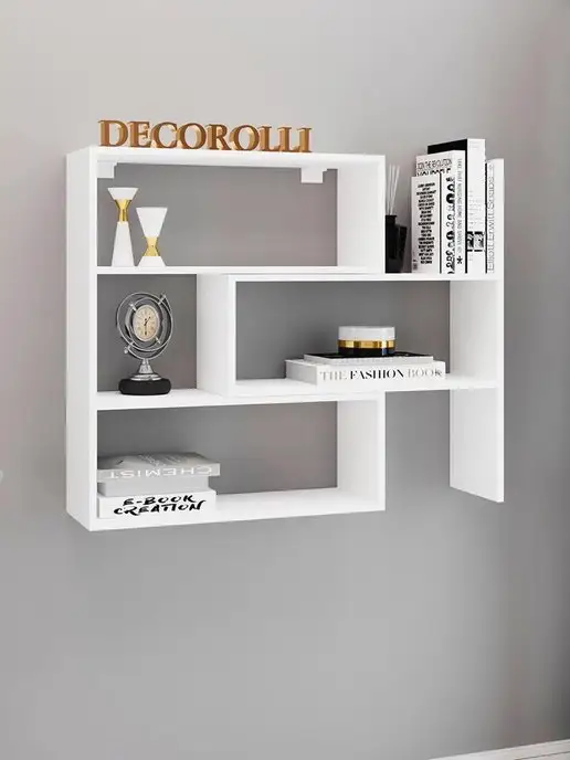 DECOROLLI Тумба под ТВ для телевизора, белый, фото 3