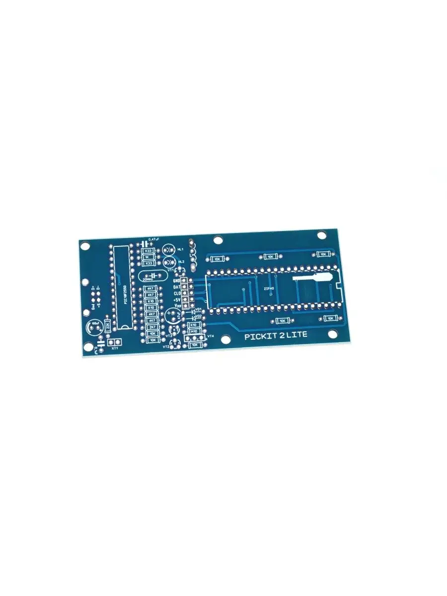 Набор для сборки Программатор Pickit 2 Lite на PIC18F2550 DIY PCB Programmer