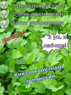 Кинза Русский Огород 148119296 купить за 140 ₽ в интернет-магазине Wildberries