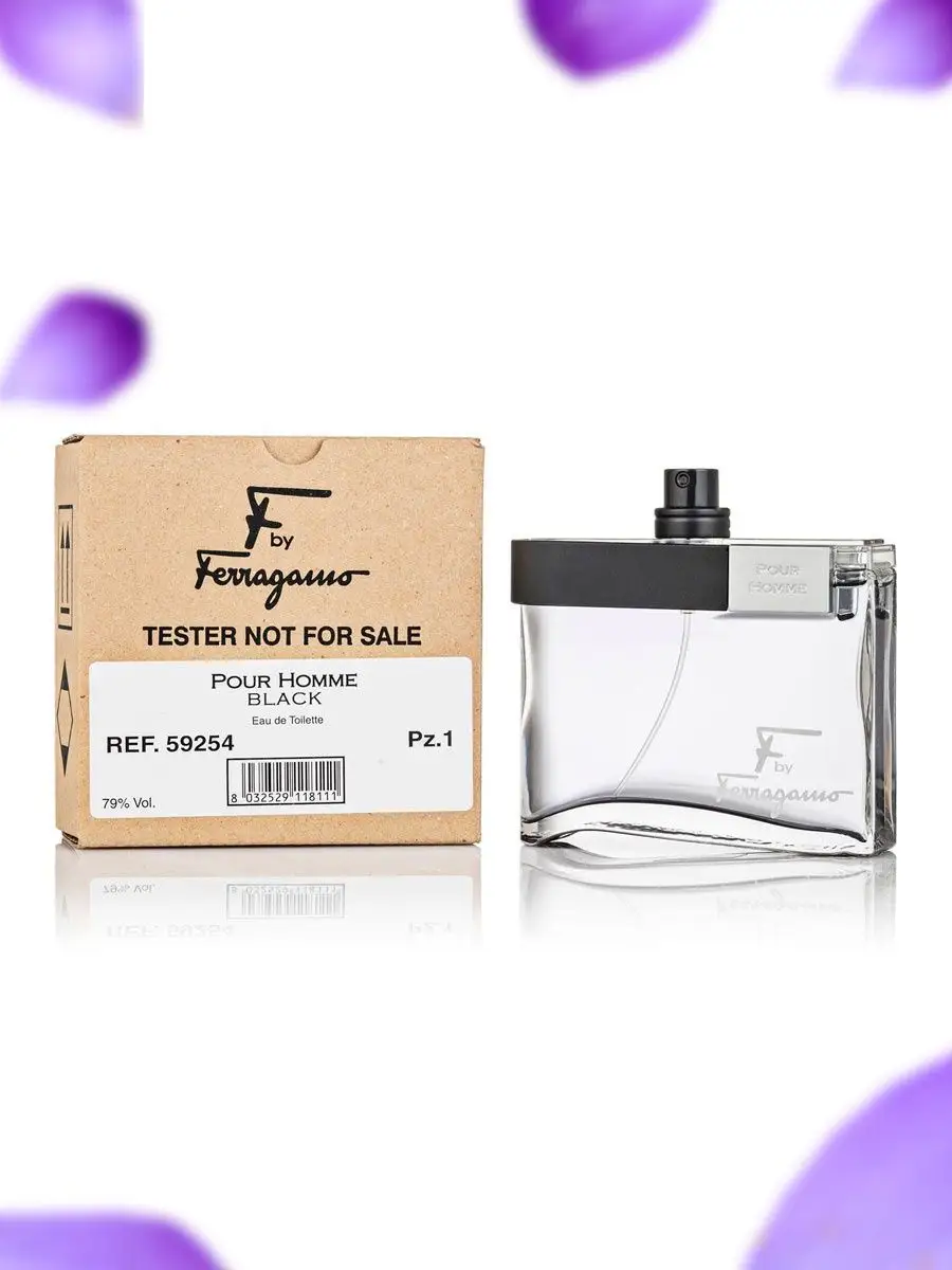 F pour homme black on sale