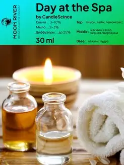 Ароматическая отдушка День в СПА 30 мл CandleScience 148178750 купить за 443 ₽ в интернет-магазине Wildberries