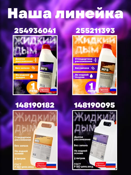 Space Chemical Жидкость для дым машины без запаха долгого рассеивания, вариант, фото 8