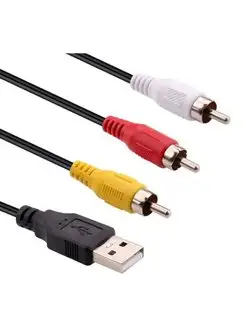 Кабель USB 2.0-3RCA(п) 1.5м Marisma 148194410 купить за 136 ₽ в интернет-магазине Wildberries