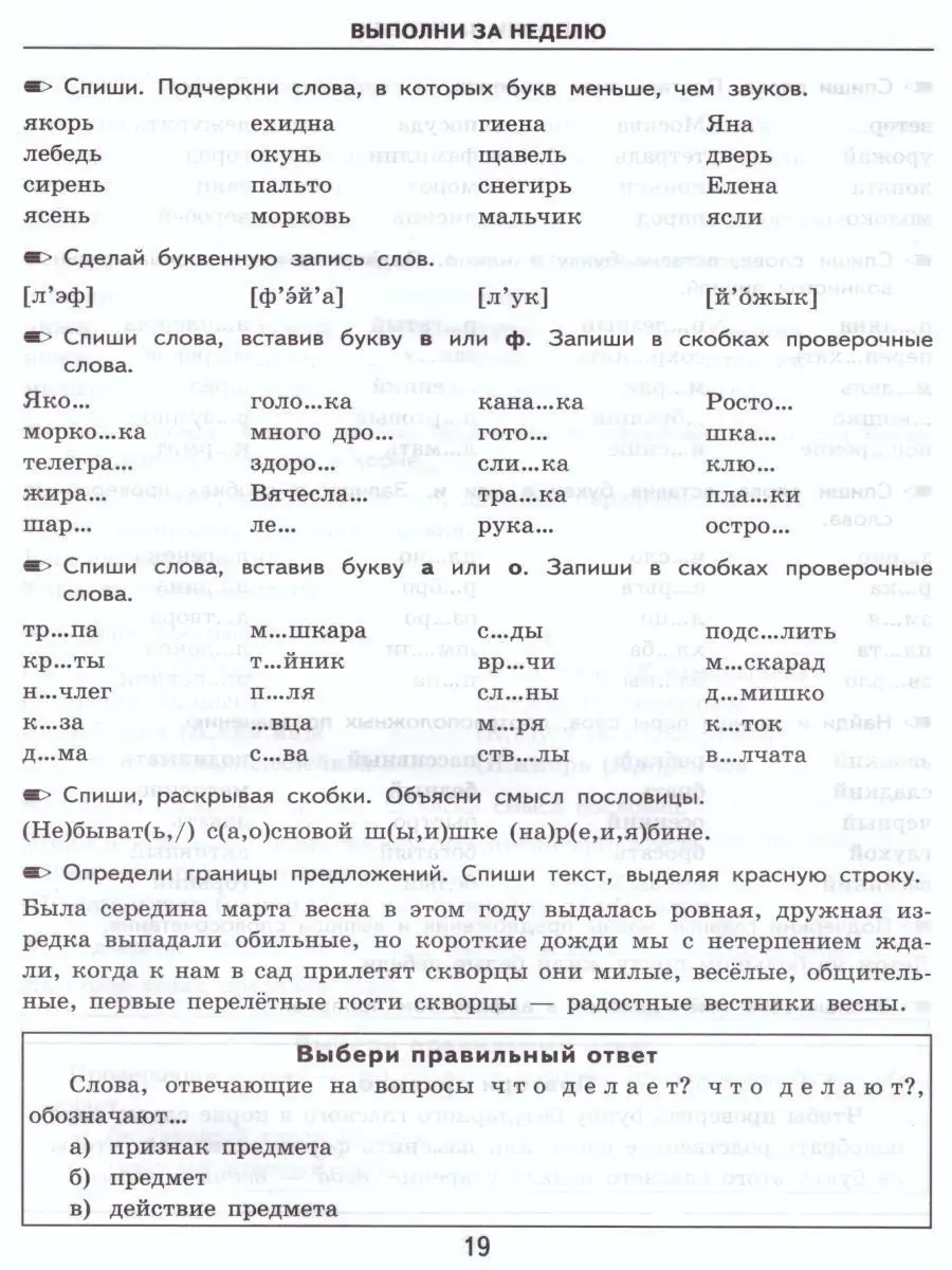 Тренировочные примеры по Русскому языку Экзамен 148198481 купить за 233 ₽ в  интернет-магазине Wildberries