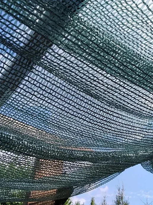 Terraplastic Затеняющая сетка 2х15м - 35гр садовая для забора или теплицы, 2x15 м, 55 г, фото 8