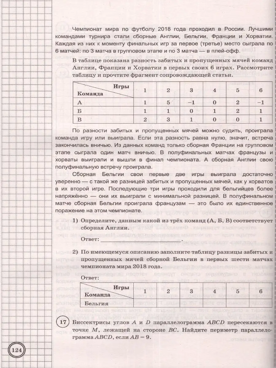 ВПР Математика 8 класс. Типовые задания. 25 вариантов Экзамен 148326990  купить в интернет-магазине Wildberries