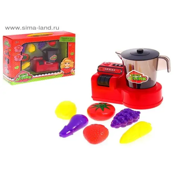Бытовая техника "Миксер" с аксессуарами, свет звук