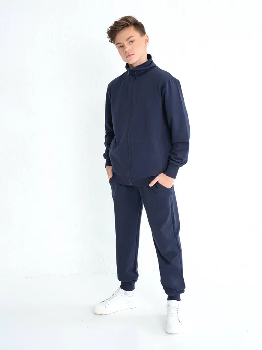 SENS FASHION Костюм спортивный на молнии для физкультуры, вариант, фото 3