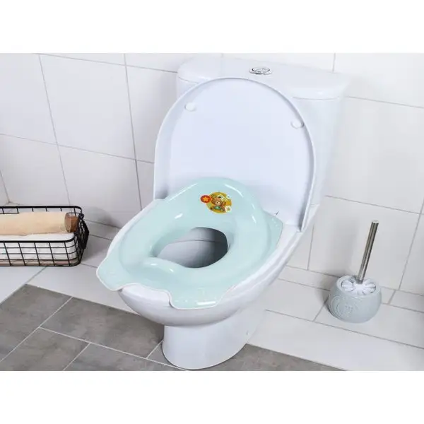 Детская накладка - сиденье на унитаз Мишка антискользящая