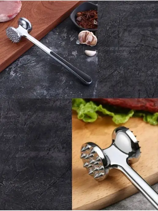 JMLUX Молоток для отбивания мяса, черный, фото 9