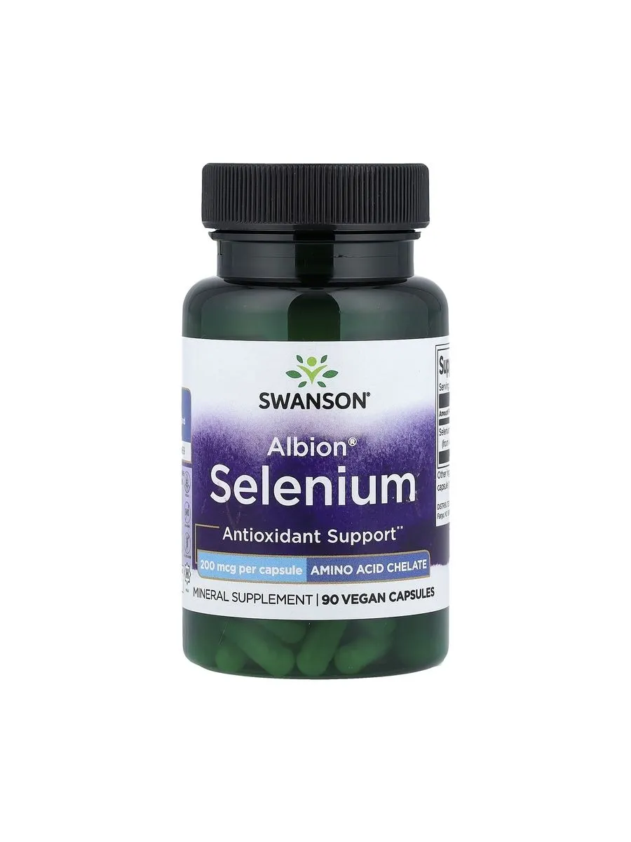 Селен 200 мкг комплекс для иммунитета Selenium 90 Caps