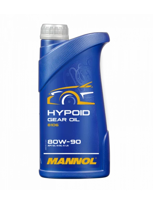 MANNOL Масло трансмисcионное Hypoid Gear Oil 80W90 1л MN8106-1, 1 л, фото 3