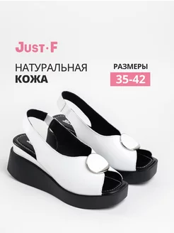 Босоножки женские на платформе кожаные открытые модные JusFancy 148422826 купить за 3 773 ₽ в интернет-магазине Wildberries