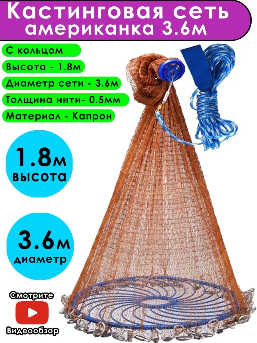 кастинговая сеть...