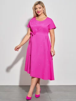 Платье праздничное plus size Dora plus 148456415 купить за 2 925 ₽ в интернет-магазине Wildberries