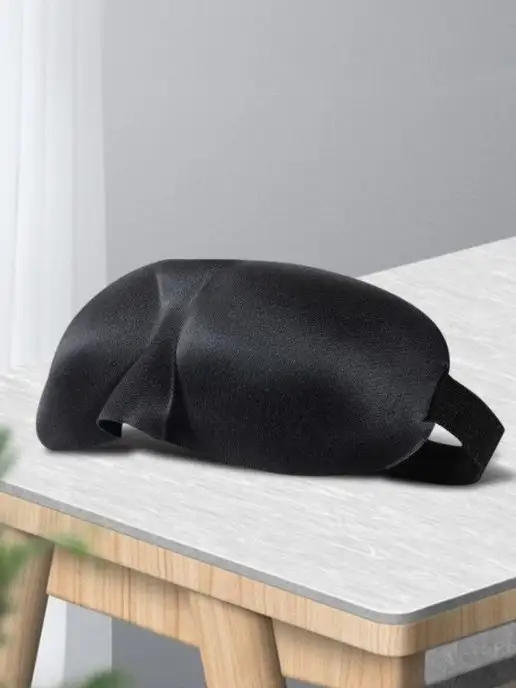 ShopTipTop12 Маска для сна 3D, черный, фото 2